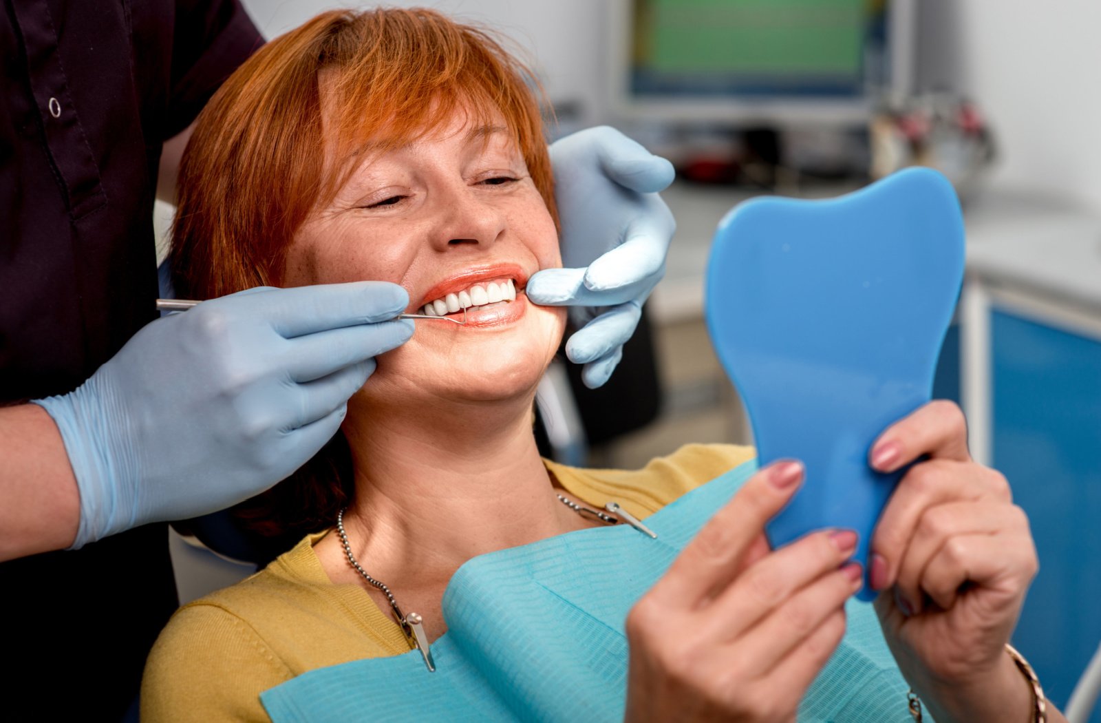 dentures can be fitted to receding gums