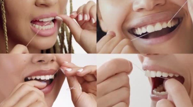 Flossing First in Your Oral Care Routine